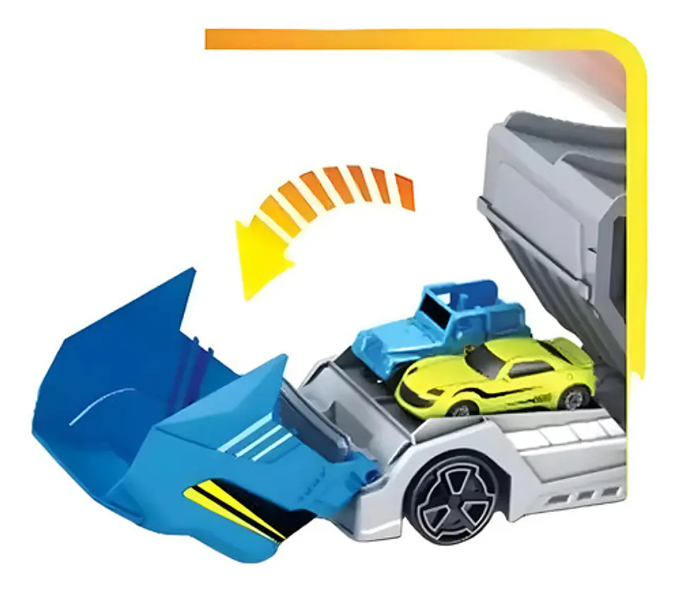 Mula Niñera Lanzador Autos Camión Pista Juguete Niños 68734 7