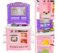 Juguete Cocina Infantil Bile Bl-102a Plástico Con Sonido 35 Accesorios Rosado Rosado Bl-102a - Miniatura 2