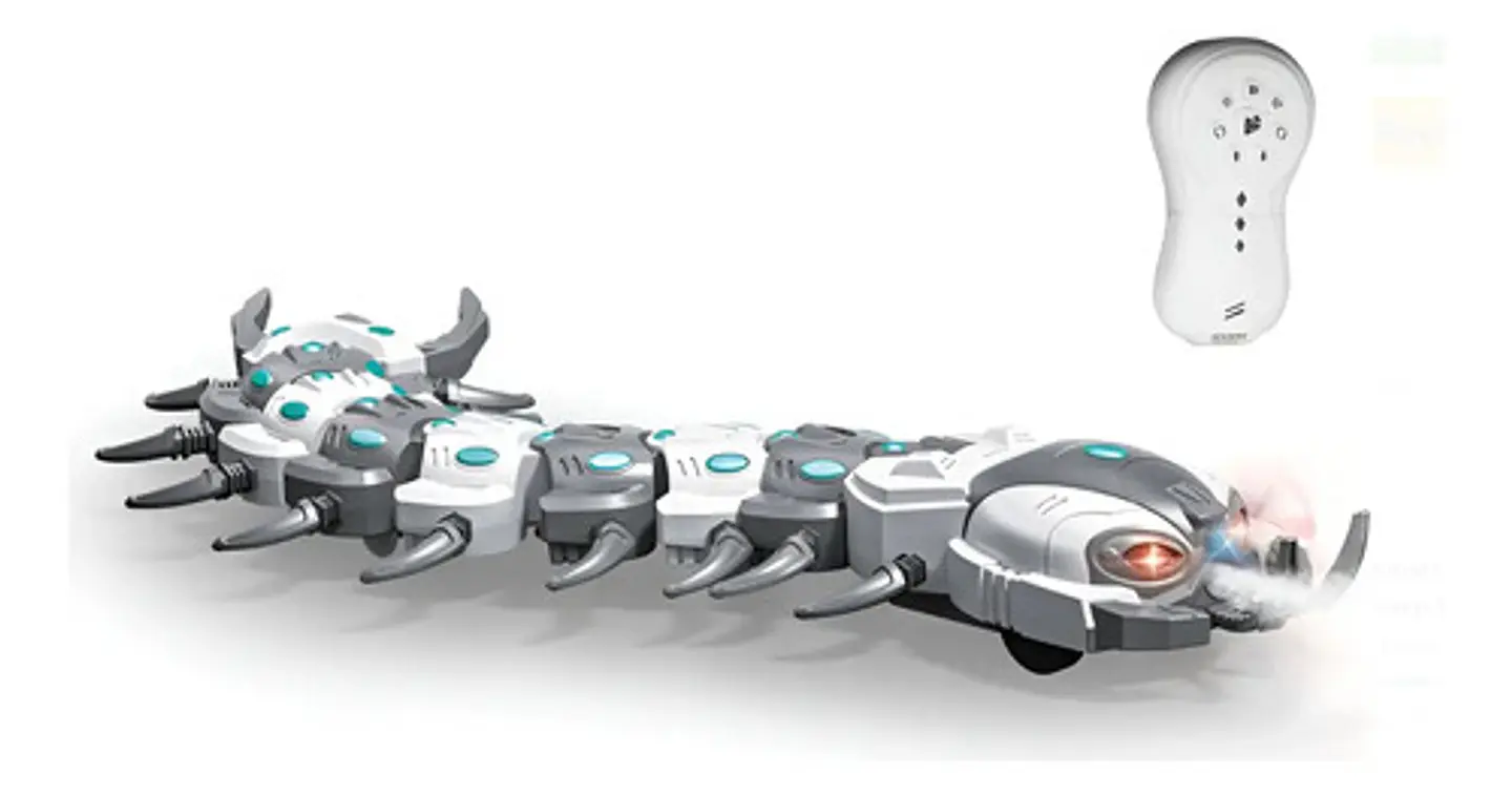 Robot Cienpies Insecto Electronico Juguete Niños Luces Vapo 1