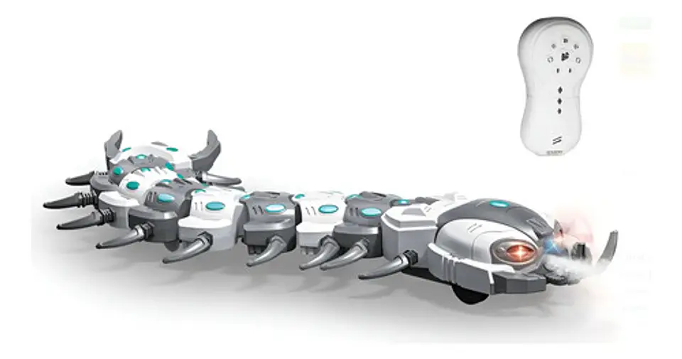 Robot Cienpies Insecto Electronico Juguete Niños Luces Vapo 1