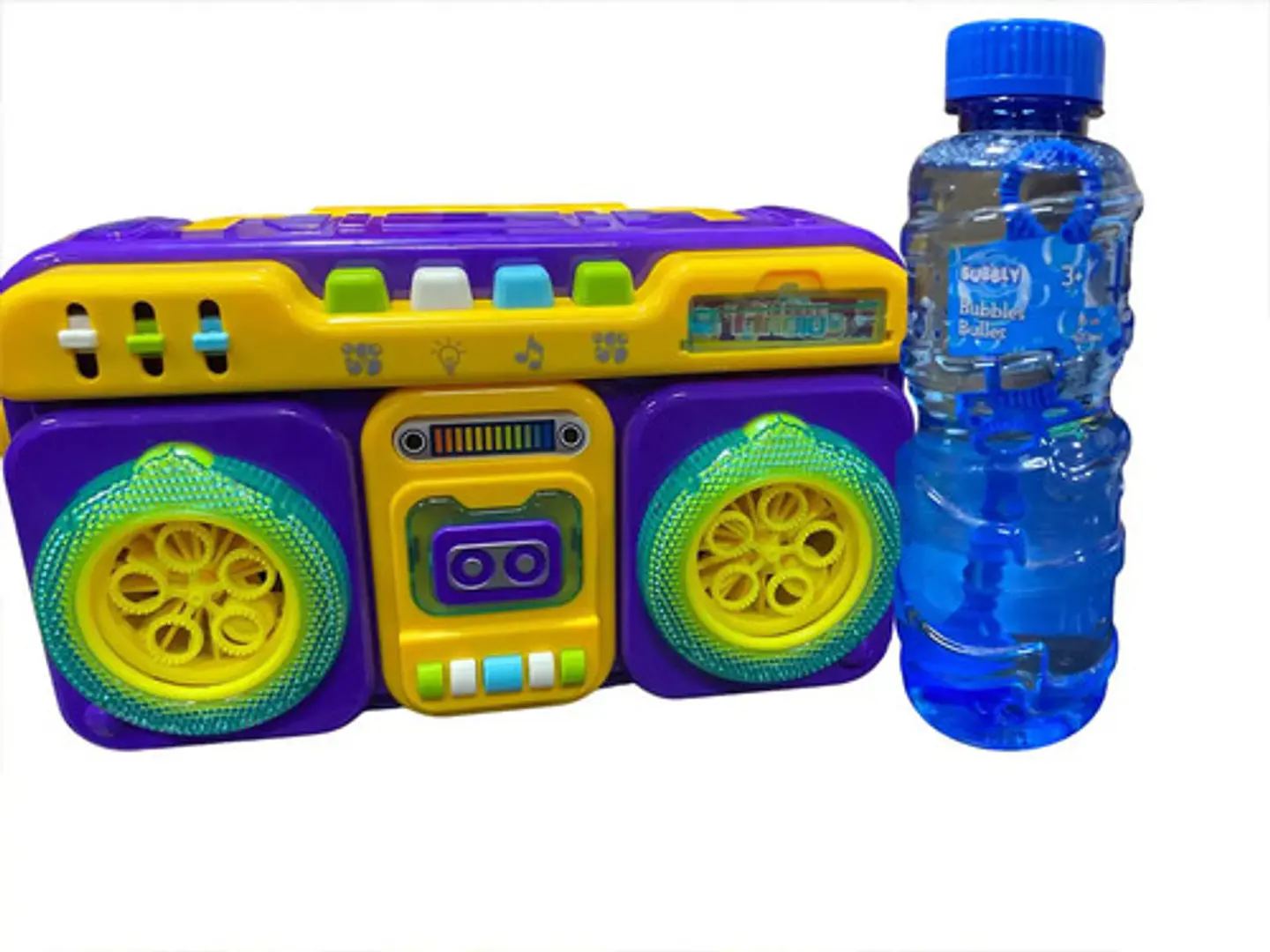 Grabadora Burbujero Sonido Luces Burbujas Maquina Burbujas 2