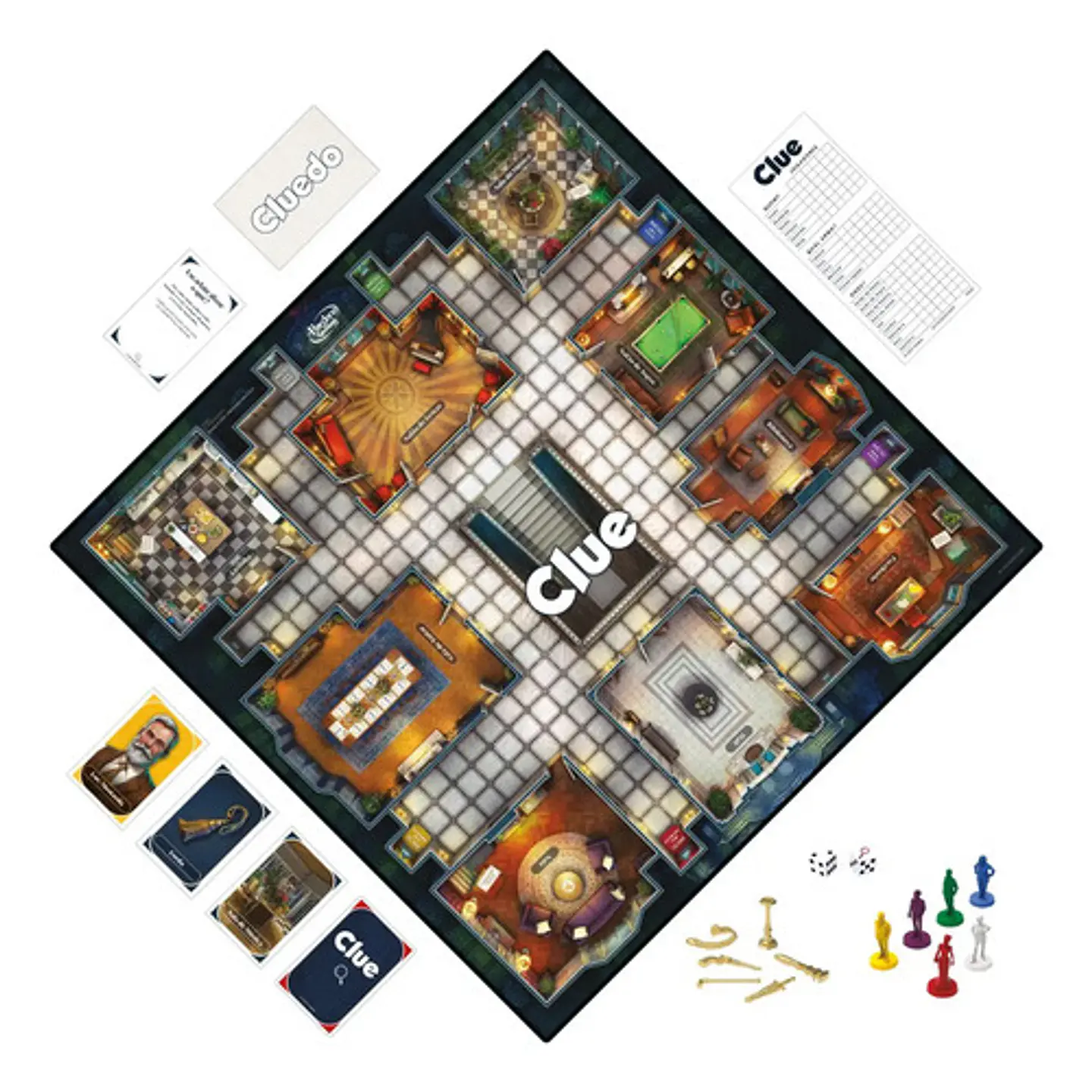 Juego De Investigación Clue F6420 Hasbro Classic 3