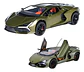 Lamborghini Revuelto Metal Luces Sonido Vapor Juguete 1:24 - Miniatura 5