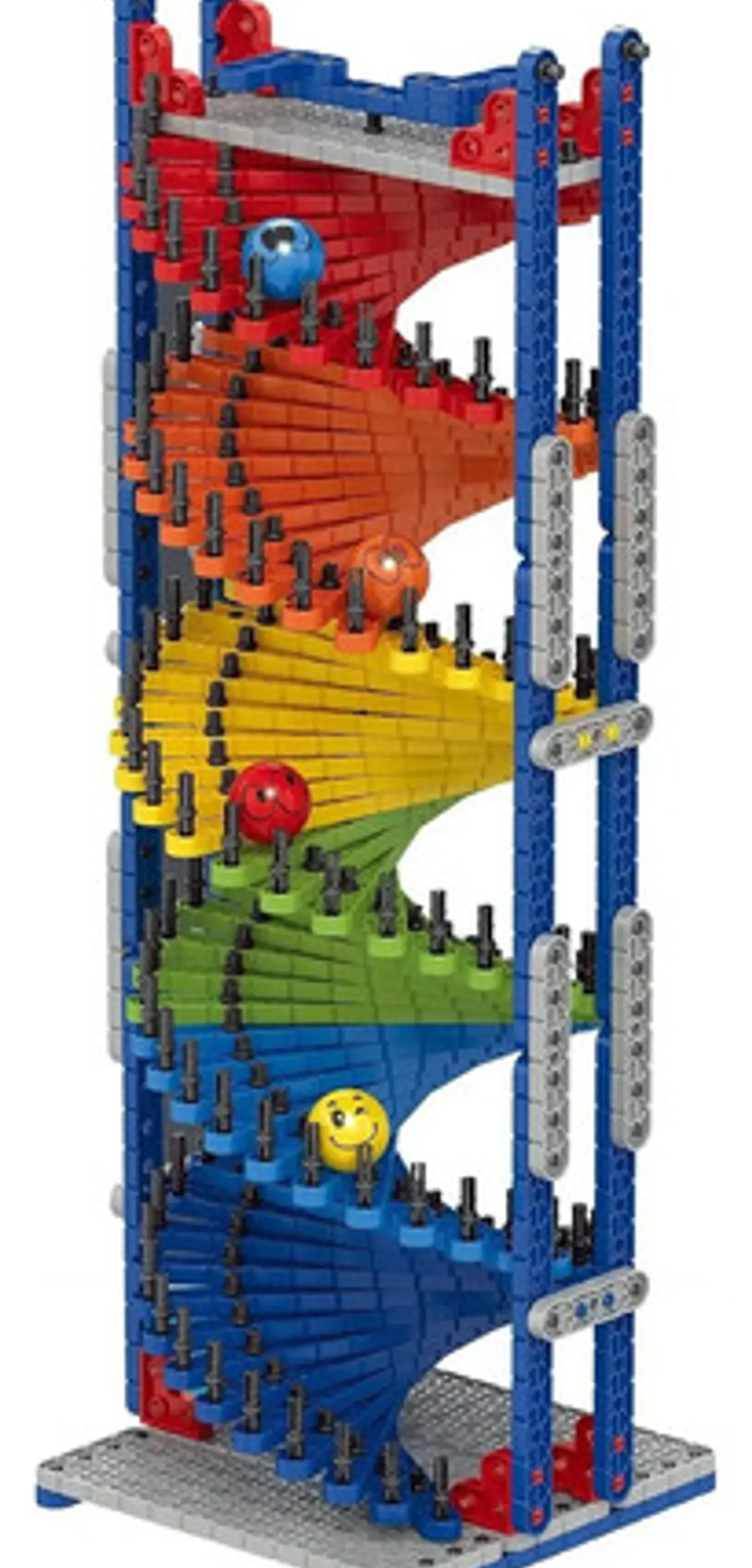 Pista Marbles Juego Habilidad Equilibrio Piquis Bloque Armar 6