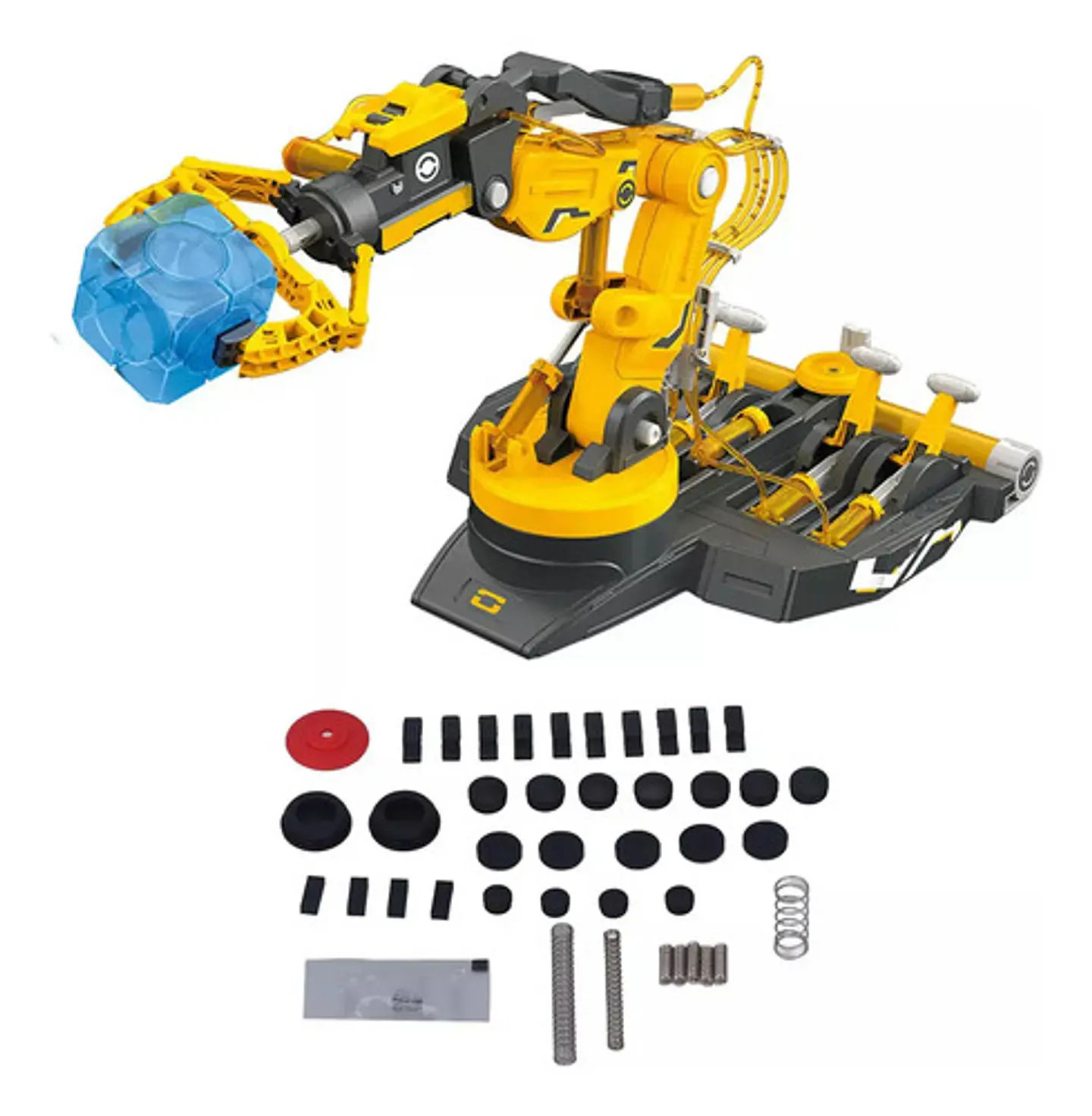 Kit Brazo Robótico Hidráulico Steam Robotica Mano Montaje Ex 7