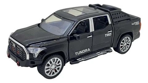 Toyota Tundra Trd Pro Miniatura Metal Coche Con Luz Y Sonido