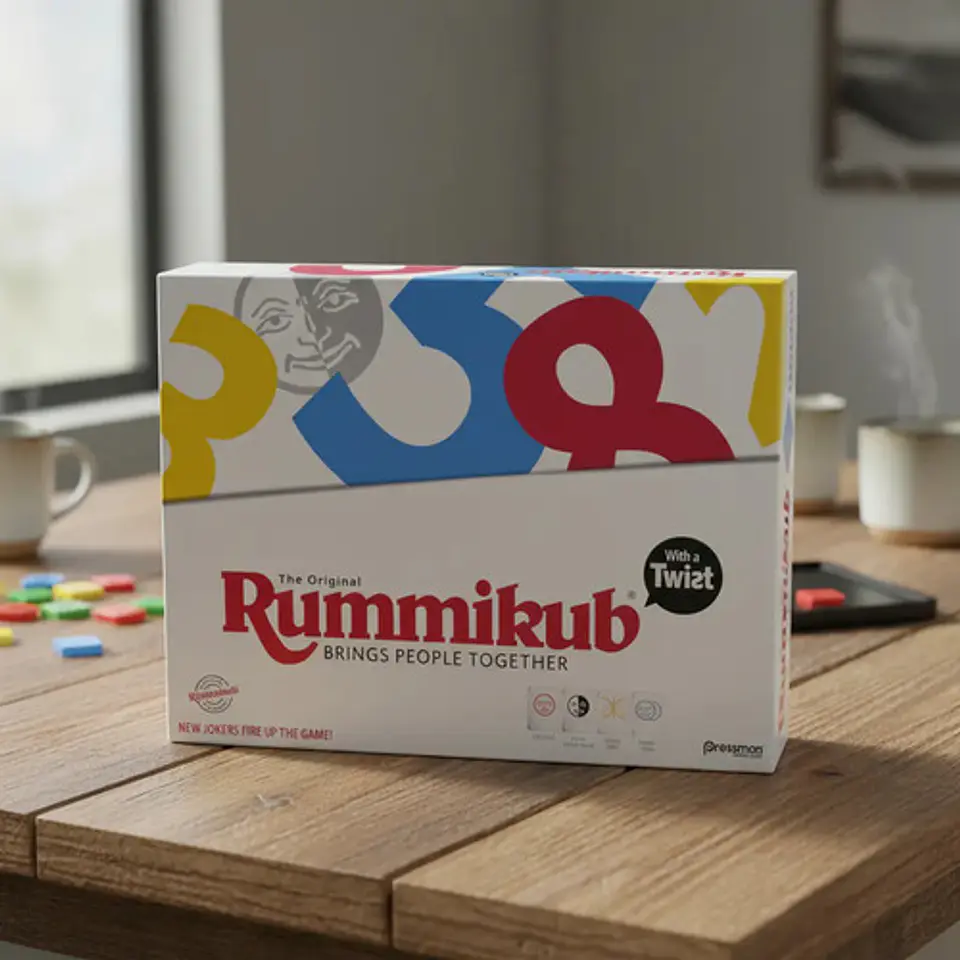 Rummikub Juego De Mesa Rummi Tableros Curvos Multijoker 3