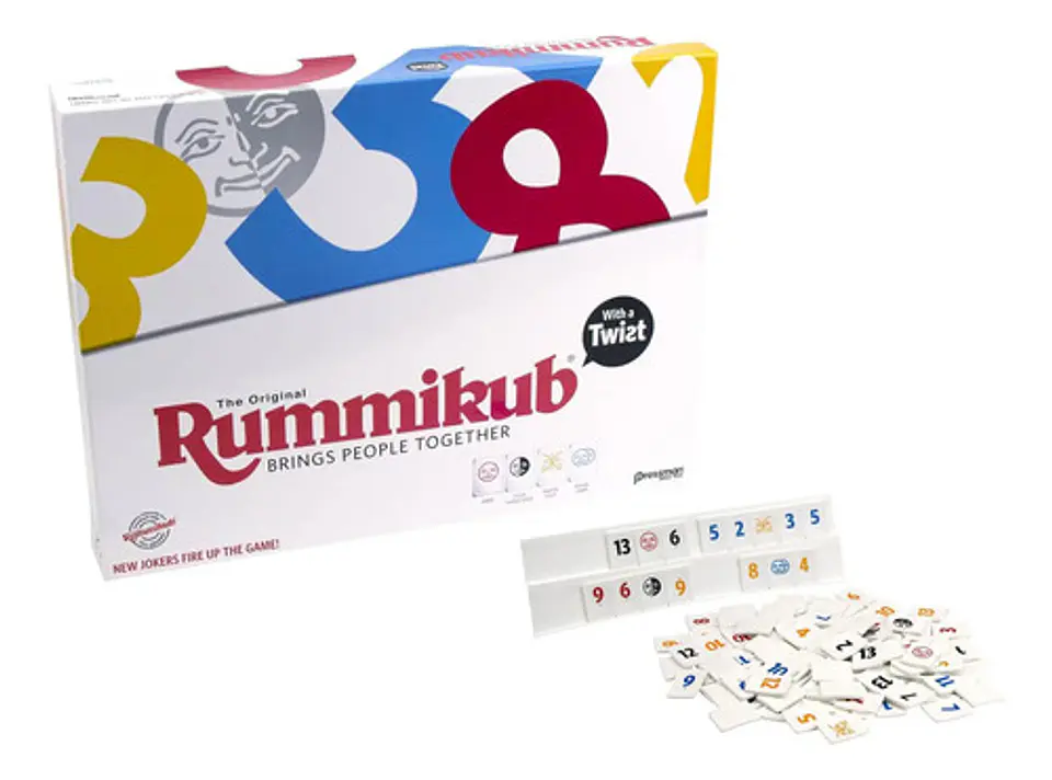Rummikub Juego De Mesa Rummi Tableros Curvos Multijoker 4