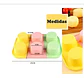 Molde De Silicona Horneable Cupcakes Magdalenas Panquecitos Color Multicolor - Miniatura 3