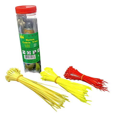 Sujetacables Nilon Cable Tie Amarres Plásticos Variados 150 Piezas