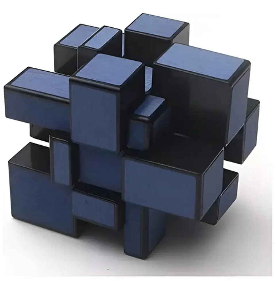 Cubo Rubik 3x3 Azul Mirror Cube Juego 517 2