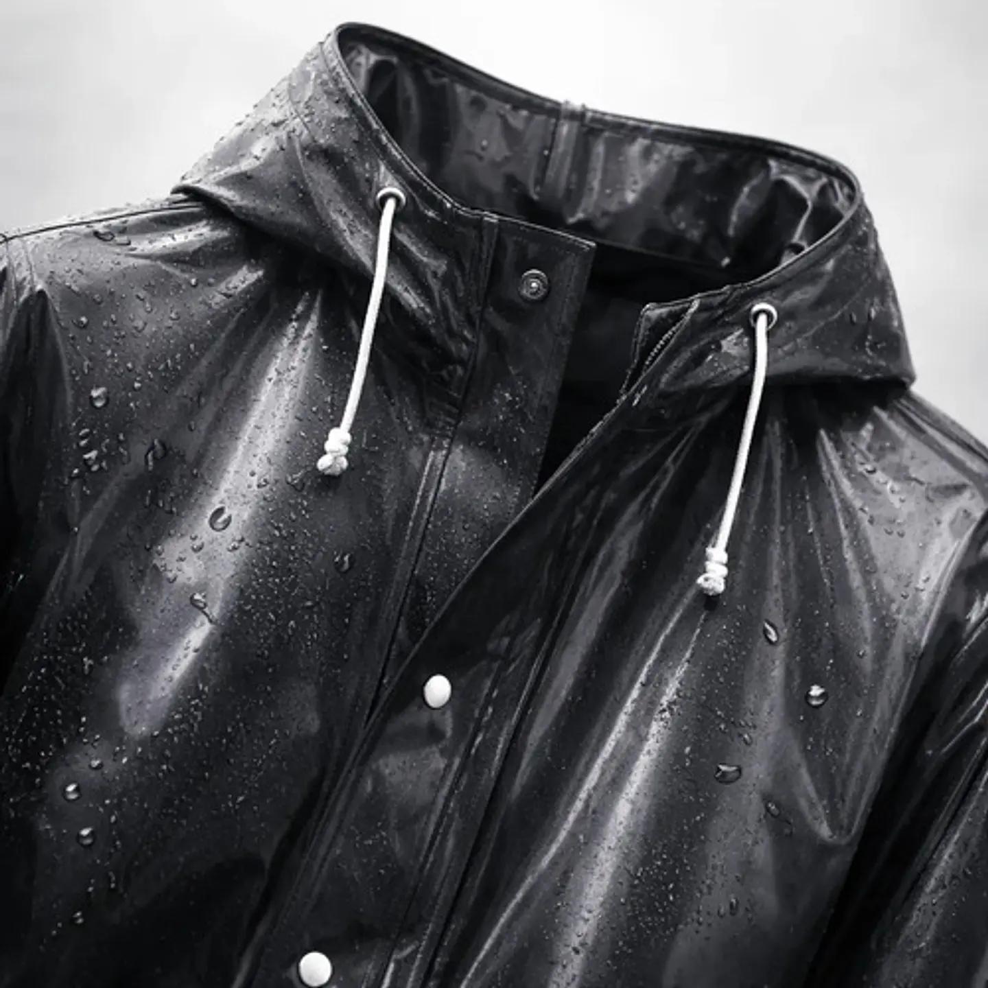 Capa De Lluvia  Impermeable Adulto Chaqueta Transparente 5