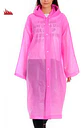 Capa De Lluvia  Impermeable Adulto Chaqueta Transparente - Miniatura 8