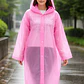 Capa De Lluvia  Impermeable Adulto Chaqueta Transparente - Miniatura 9