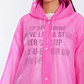 Capa De Lluvia  Impermeable Adulto Chaqueta Transparente - Miniatura 11