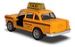 Taxi Amarillo De Nyc Con Acción De Retroceso, Juguete De Tax Amarillo Negro - Miniatura 5