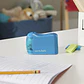 Sacapuntas Eléctrico X-acto Buzz Con Cuchilla De Acero Y Depósito Antideslizante Azul Acero - Miniatura 2