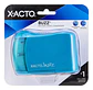 Sacapuntas Eléctrico X-acto Buzz Con Cuchilla De Acero Y Depósito Antideslizante Azul Acero - Miniatura 3