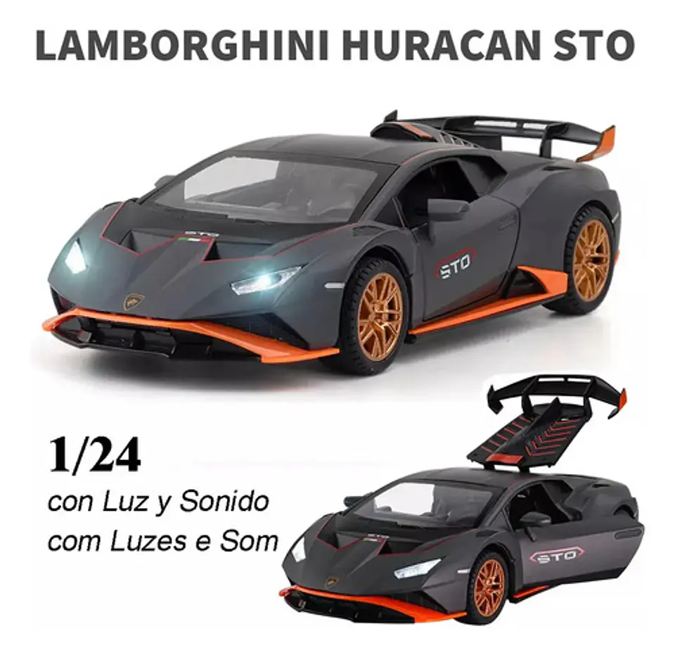Lamborghini Huracán Sto Miniautos Metal Colección 2