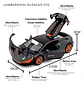 Lamborghini Huracán Sto Miniautos Metal Colección - Miniatura 7