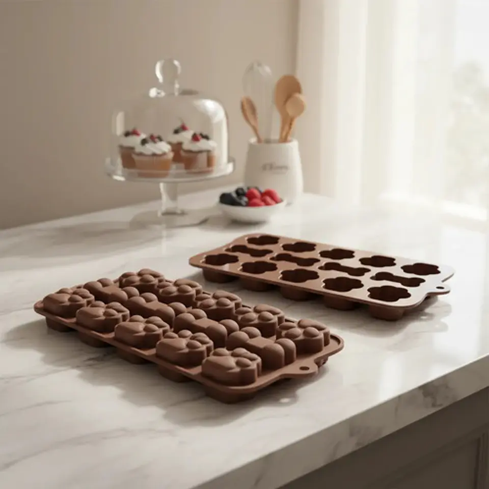 Molde Abecedario - Letras- Alfabeto Numeros Chocolate Tortas 9