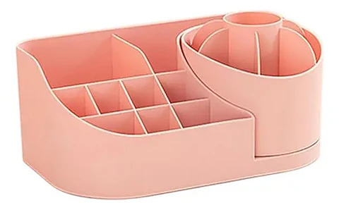 Organizador De  Maquillaje Giratorio Práctico Bandeja