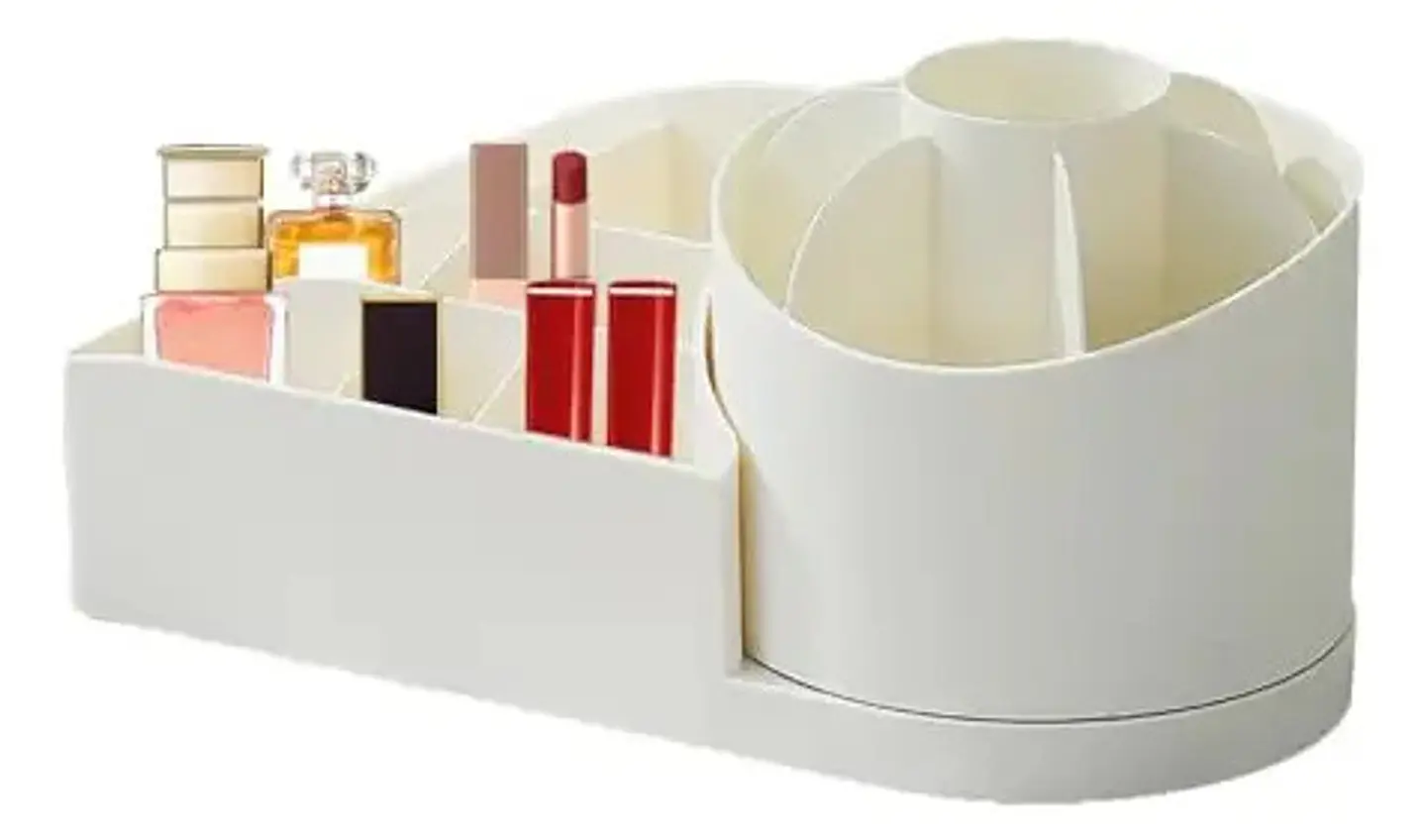 Organizador De  Maquillaje Giratorio Práctico Bandeja 5