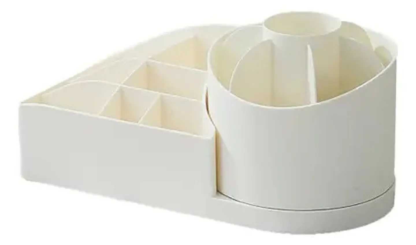 Organizador De  Maquillaje Giratorio Práctico Bandeja 7