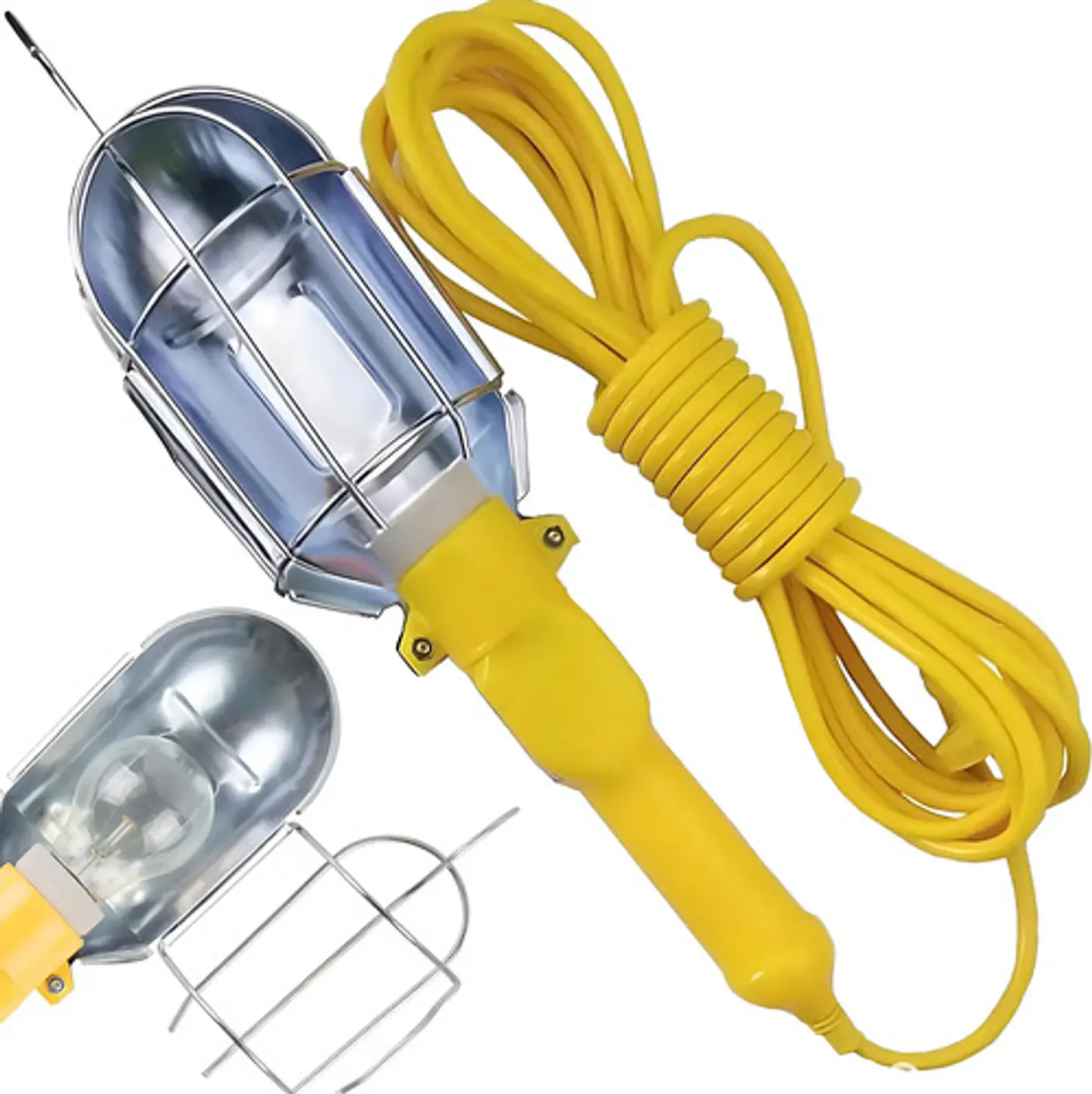 Extensión De Lampara Portatil Para Mecánica, Hogar X 5 Mtrs Color Amarillo 2