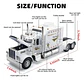 Tractomula Escala 1:24 Trailer Luces Sonido Capo Cabina - Miniatura 4