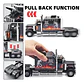 Tractomula Escala 1:24 Trailer Luces Sonido Capo Cabina - Miniatura 6