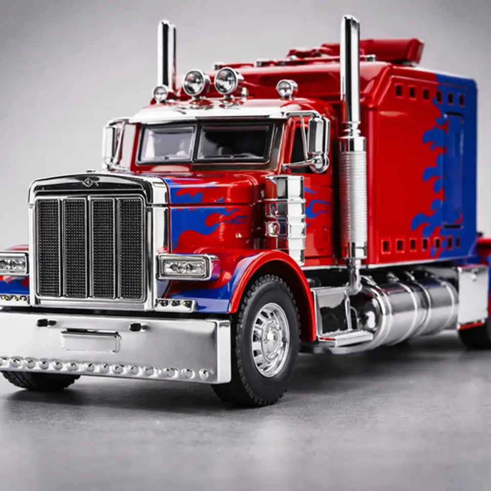 Tractomula Escala 1:24 Trailer Luces Sonido Capo Cabina 13