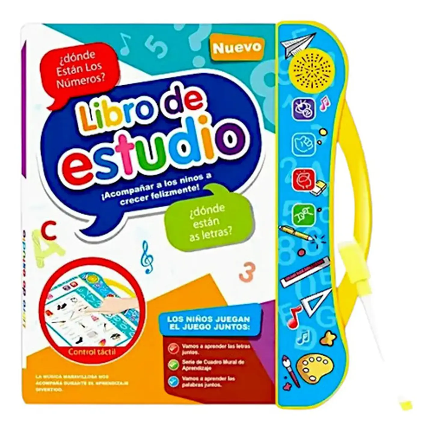 Libro Interactivo Aprendizaje Para Niños Español Ingles 1