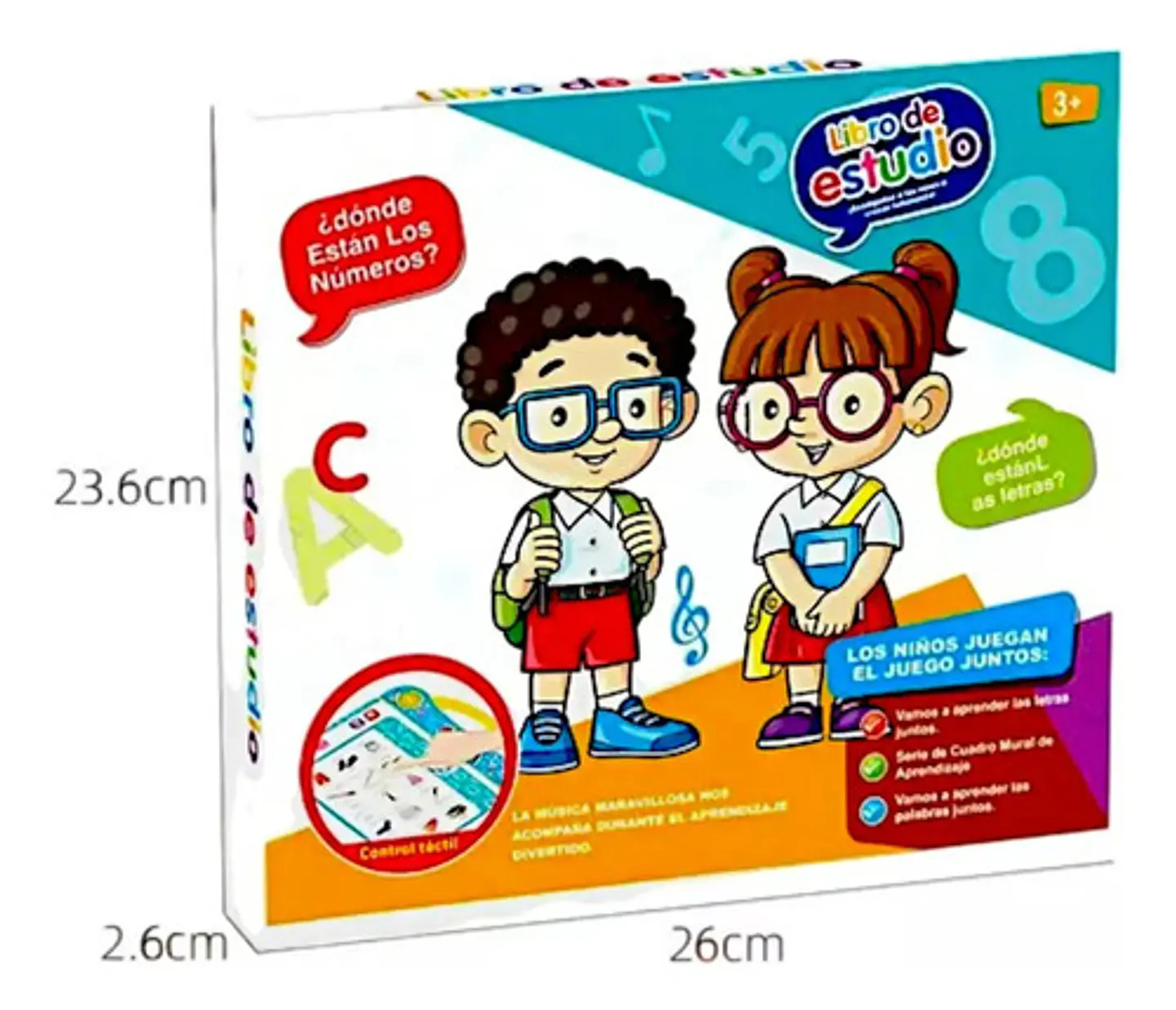 Libro Interactivo Aprendizaje Para Niños Español Ingles 3