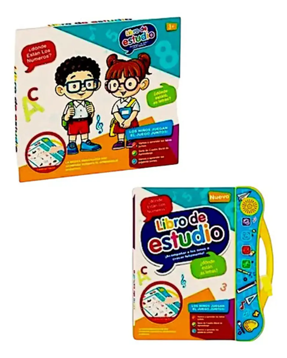 Libro Interactivo Aprendizaje Para Niños Español Ingles 4