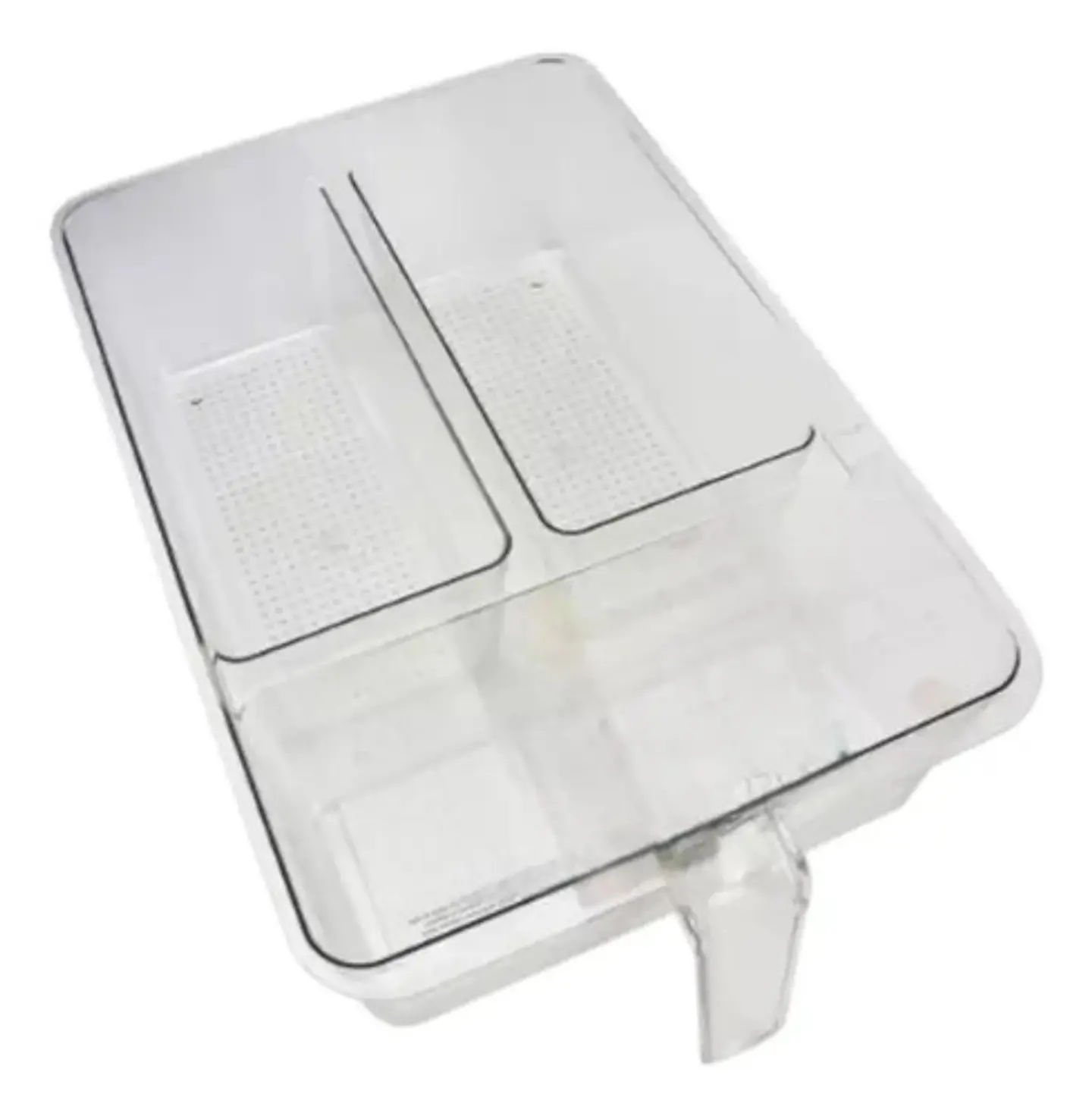 Organizador Nevera Acrílico Macro 3 Compartimientos Transparente 5