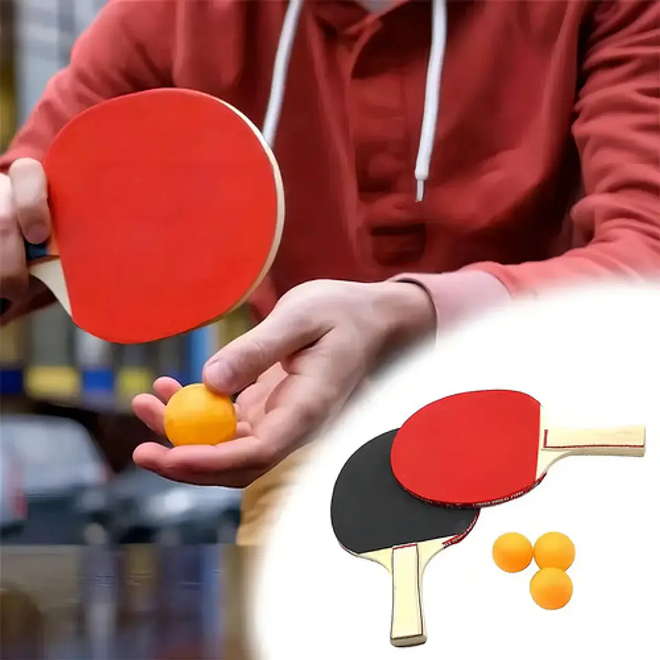 Digudu Tenis de Mesa Ping Pong Completo 3