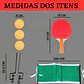 Digudu Tenis de Mesa Ping Pong Completo - Miniatura 8