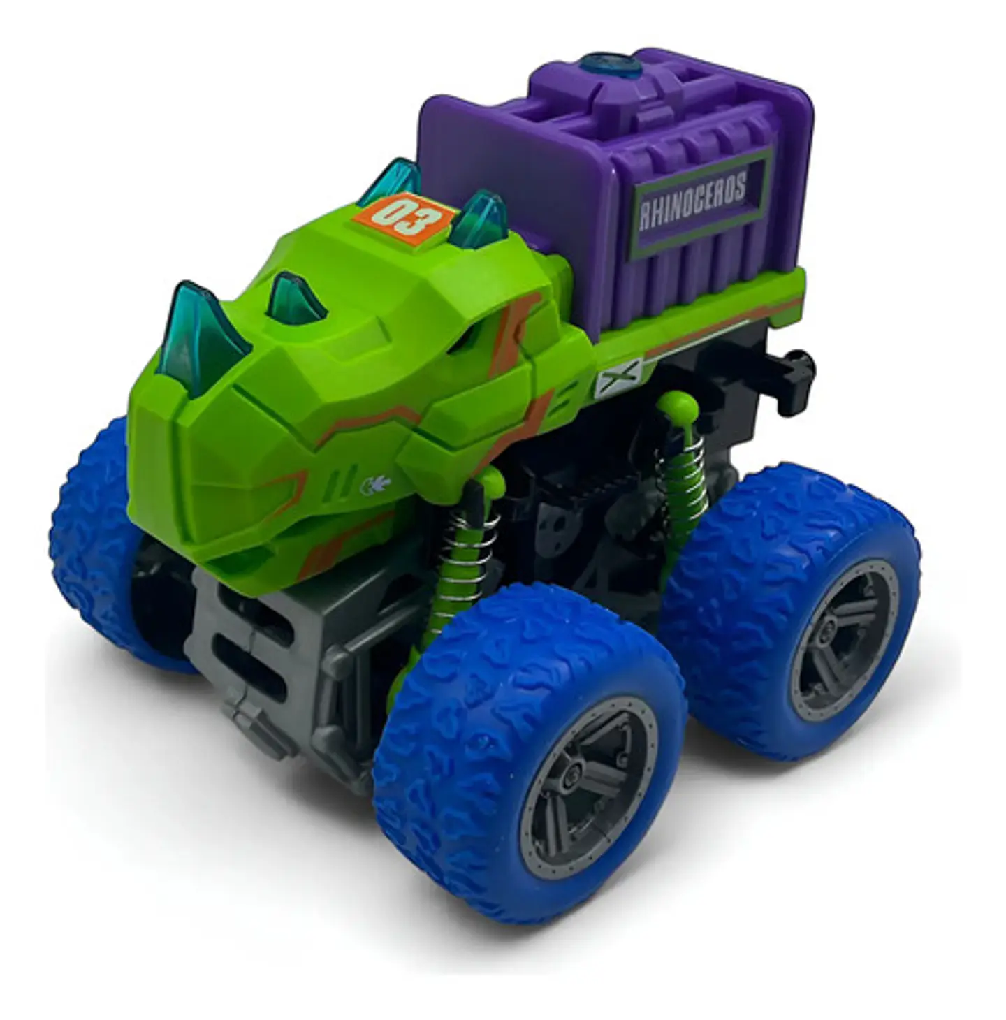 Carro Mini Dinosaurio Luces Y Sonidos Monster Truck 1