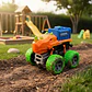 Carro Mini Dinosaurio Luces Y Sonidos Monster Truck - Miniatura 3