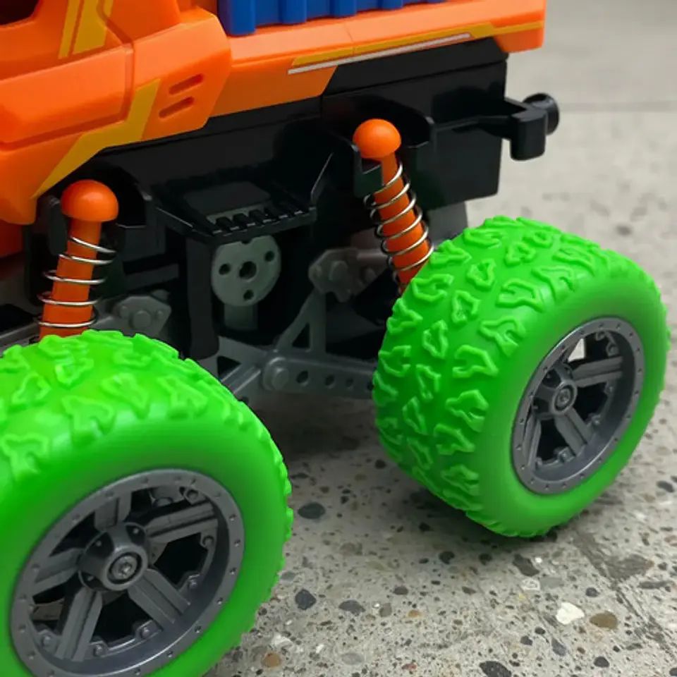 Carro Mini Dinosaurio Luces Y Sonidos Monster Truck 6