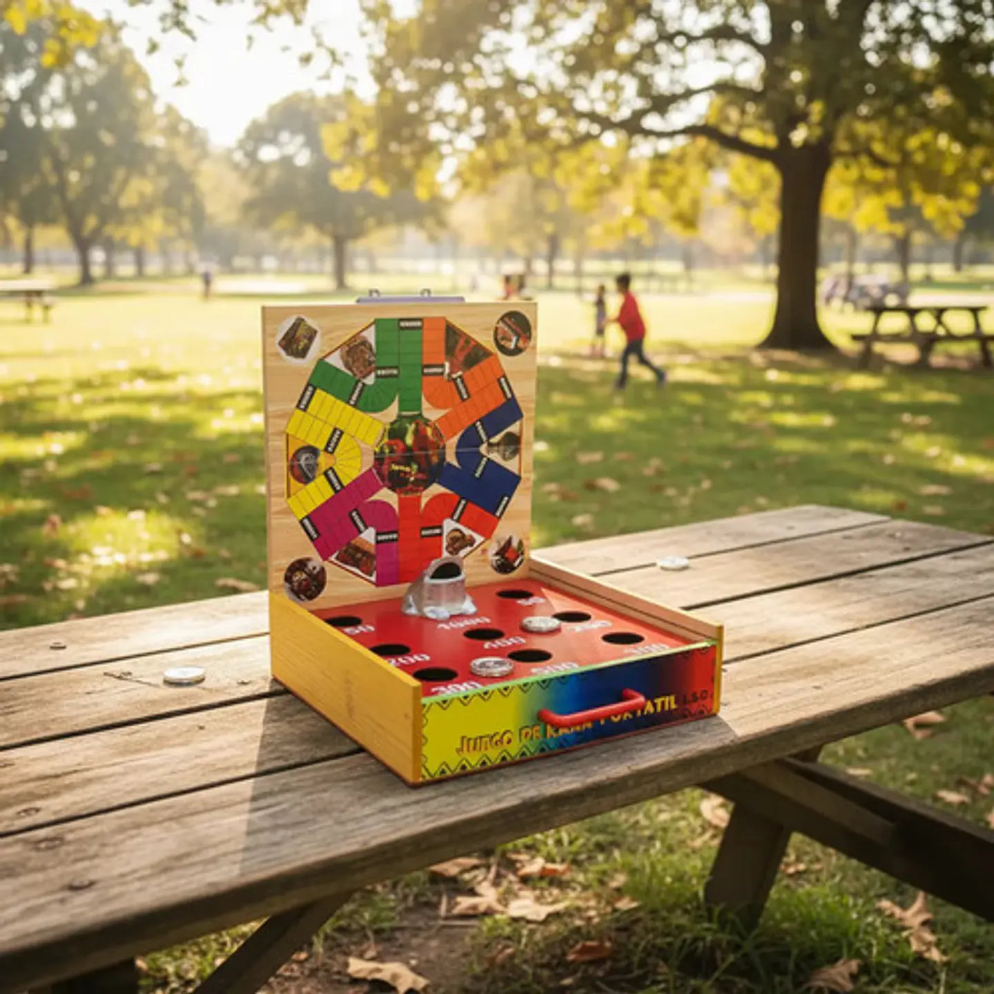 Juego De Mesa Rana Mediana  Parques Y Escalera 5