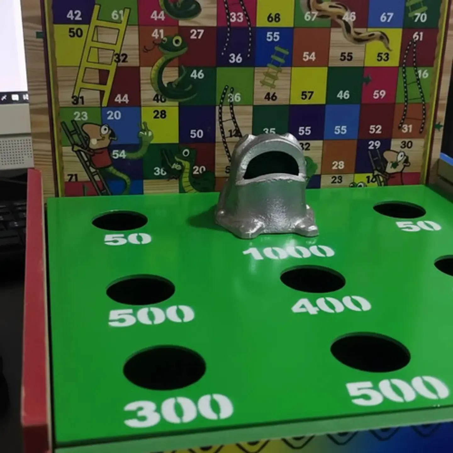 Juego De Mesa Rana Mediana  Parques Y Escalera 10