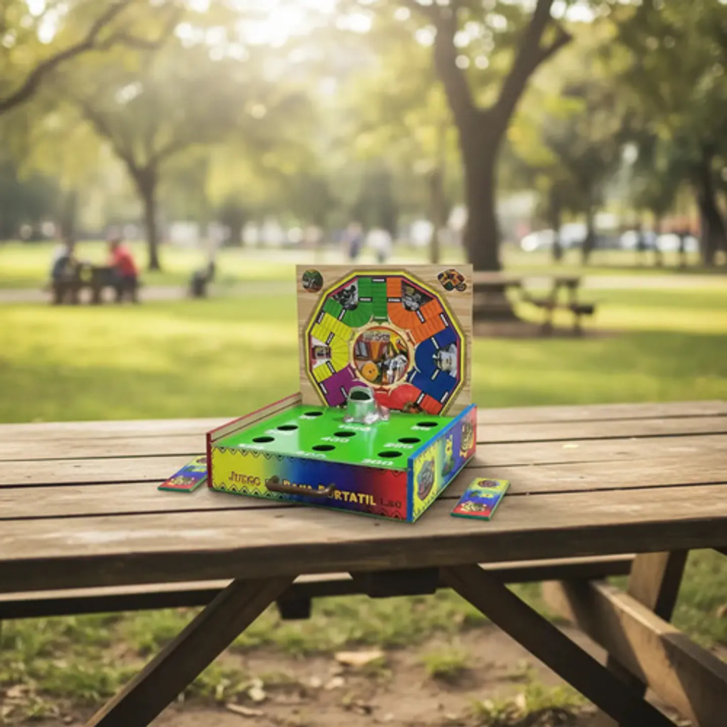 Juego De Mesa Rana Mediana  Parques Y Escalera 13
