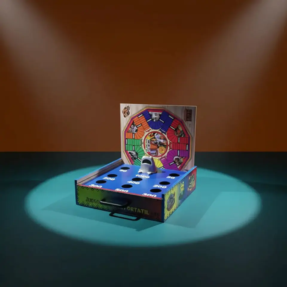 Juego De Mesa Rana Mediana  Parques Y Escalera 16