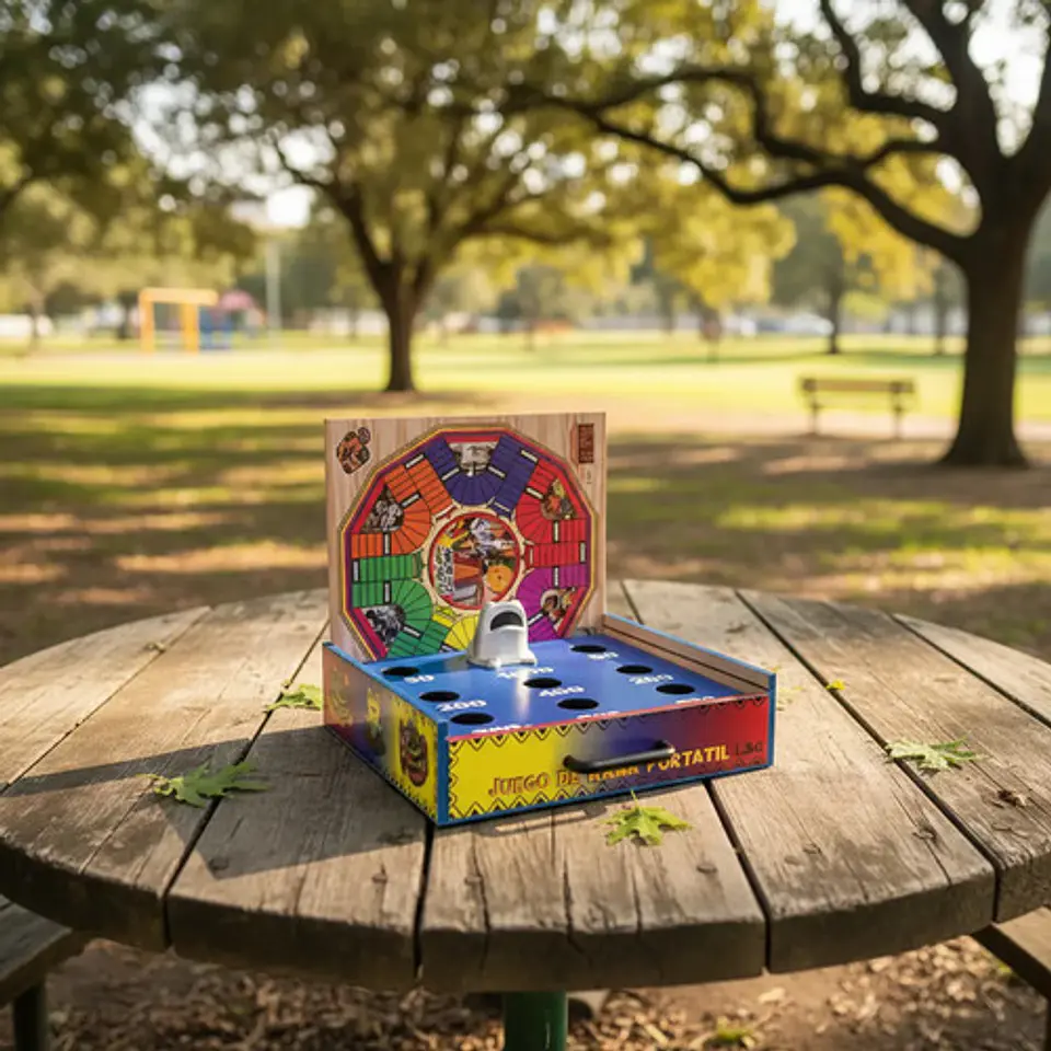 Juego De Mesa Rana Mediana  Parques Y Escalera 17