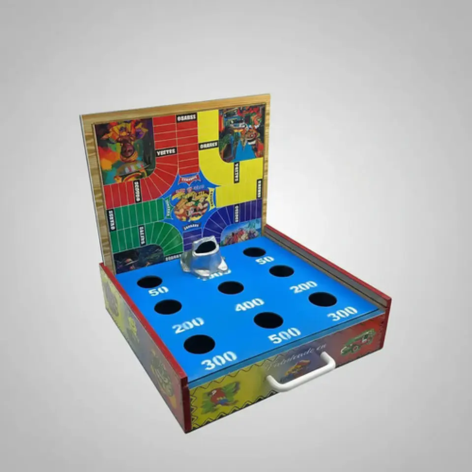 Juego De Mesa Rana Mediana  Parques Y Escalera 28