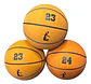 3 Pelotas De Caucho Ultra Rebote Baloncesto 6cm Diametro - Miniatura 2