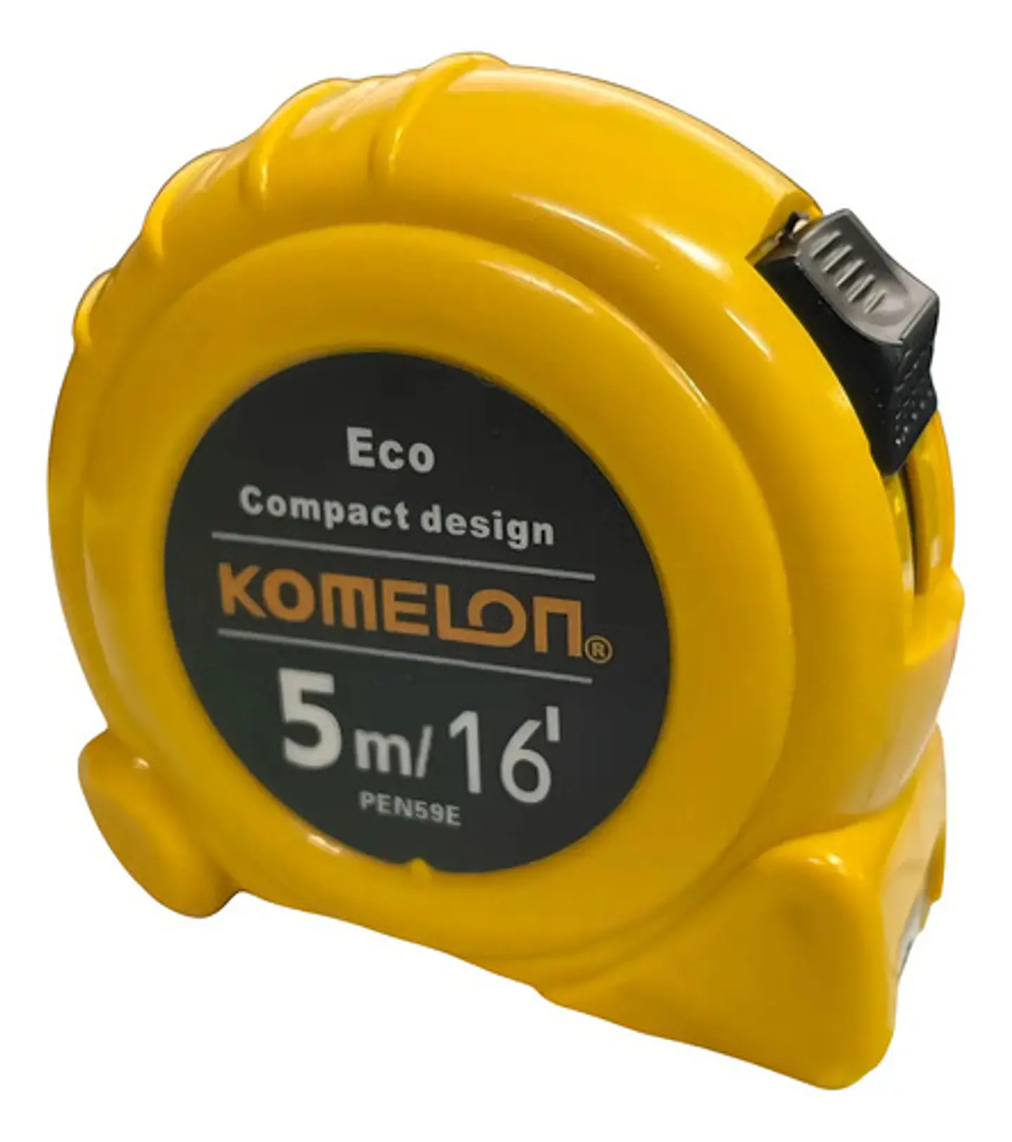 Cinta Métrica Komelon Eco 5m Amarillo Flexómetro Magnético Plegable 4