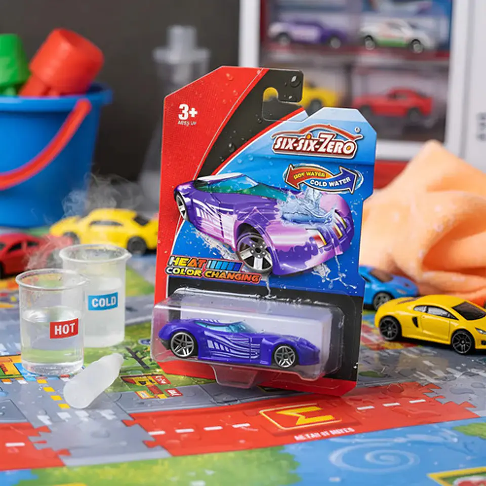 Carros Colección Metálico Cambio Color Calor Frio Shifters 15